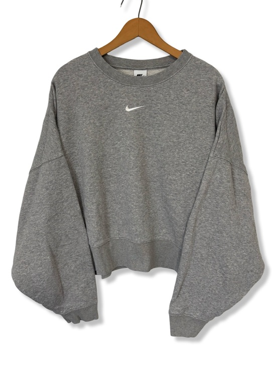 Nike Tops - Nike Oversized Cropped Crewneck Sweatshirt